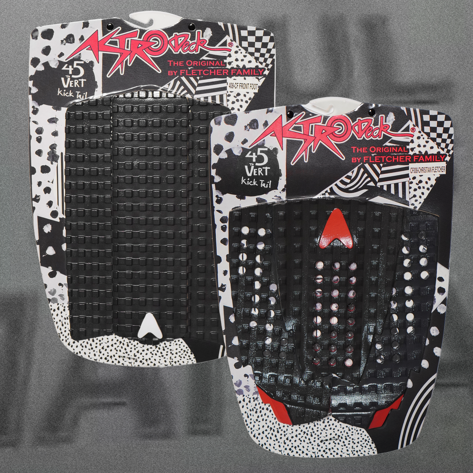Astro Deck - CF Pad Front and Back Set