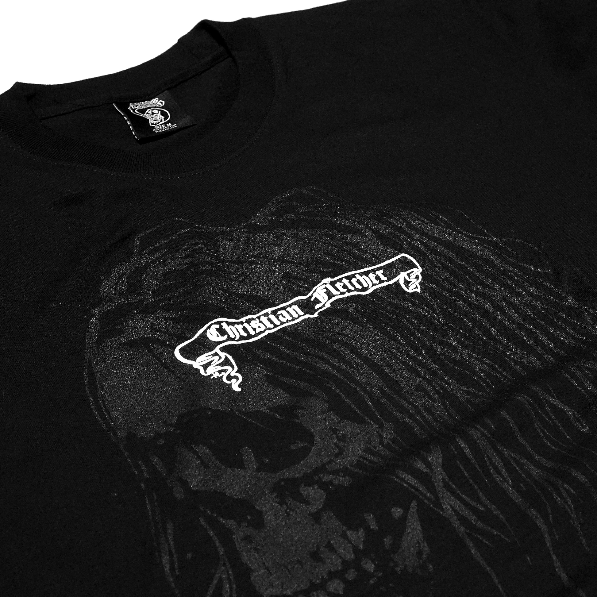 B Skull - Black