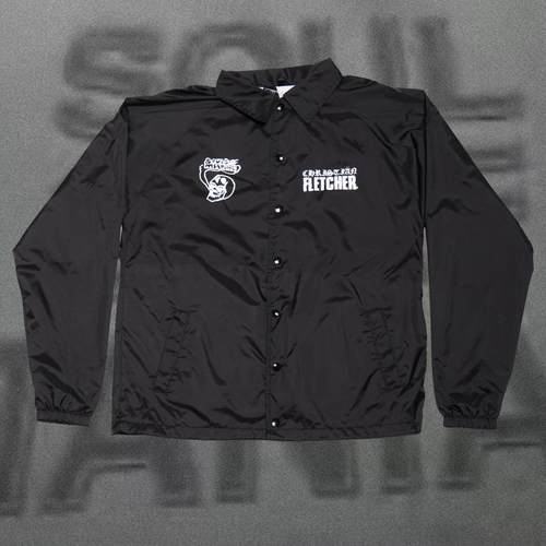 Brunetti Skull Coaches Jacket Black