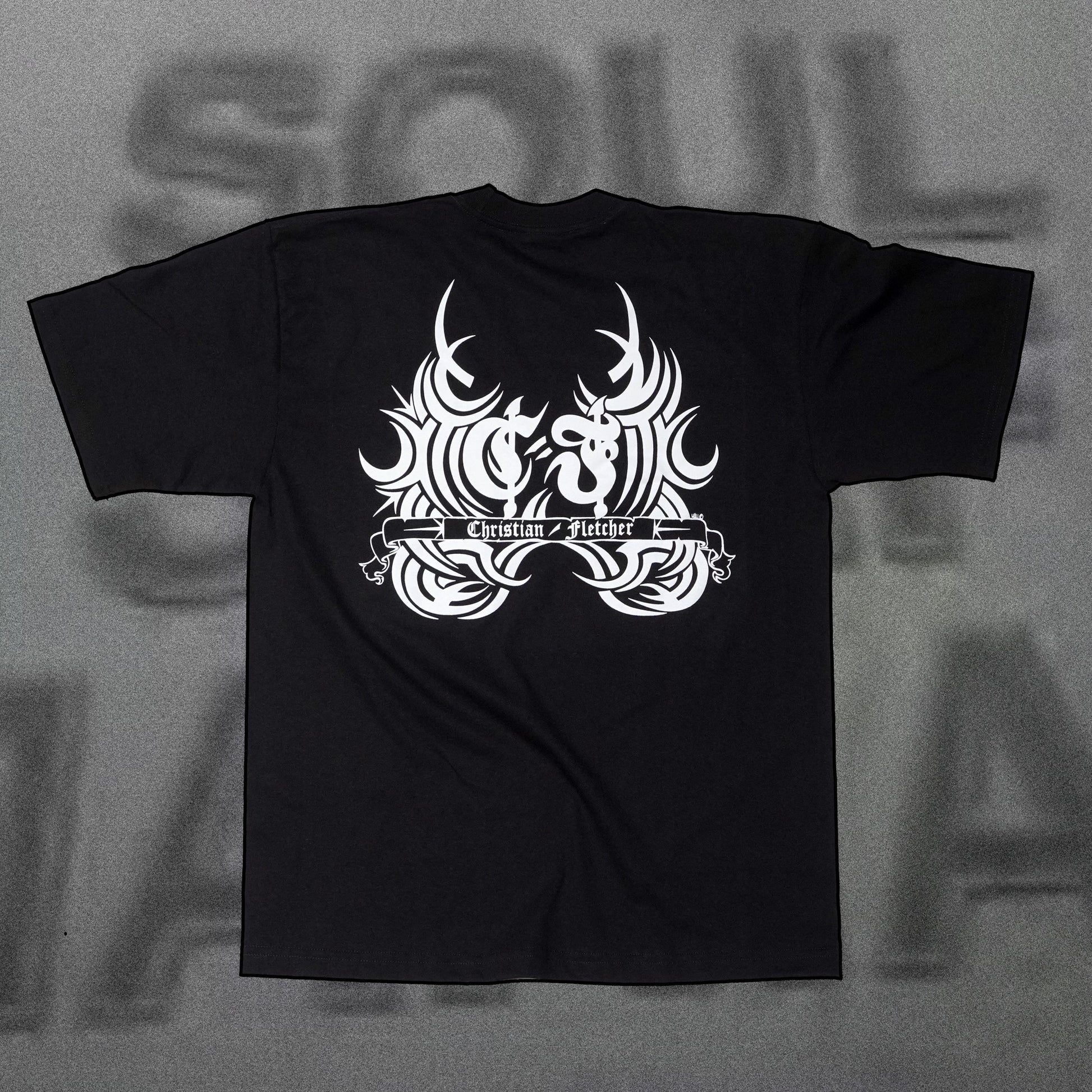 Tribal Wings T - Black