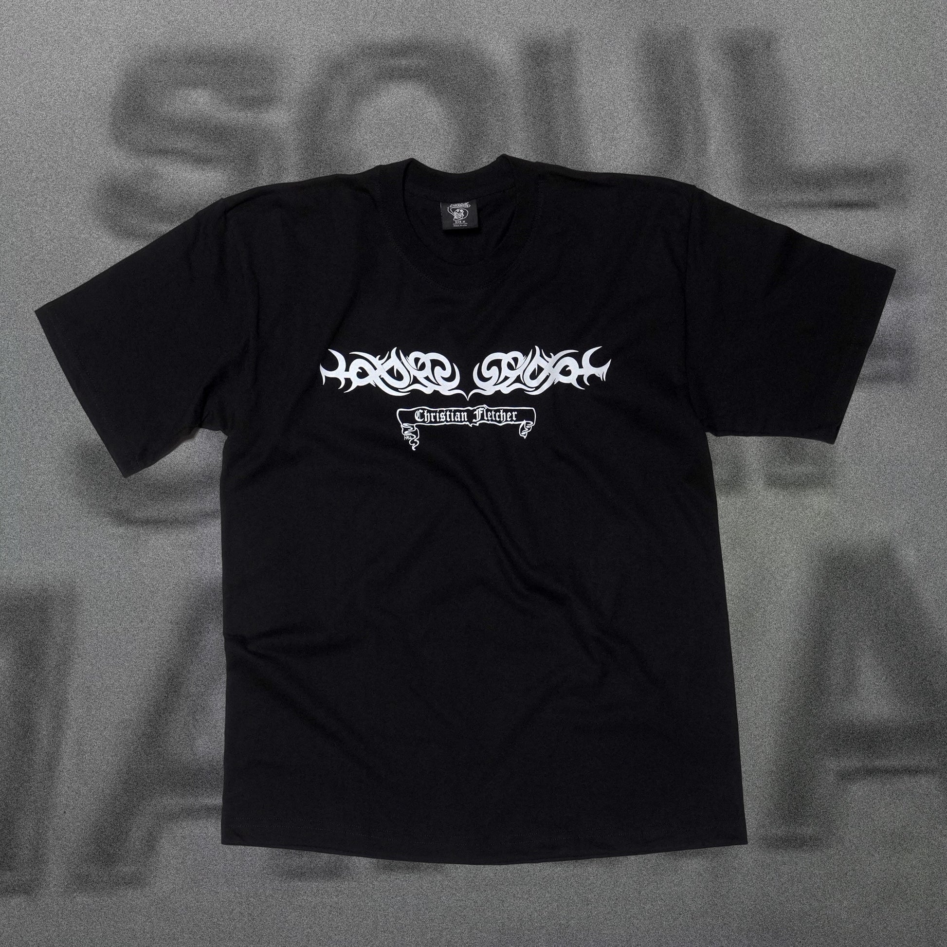 Tribal Wings T - Black