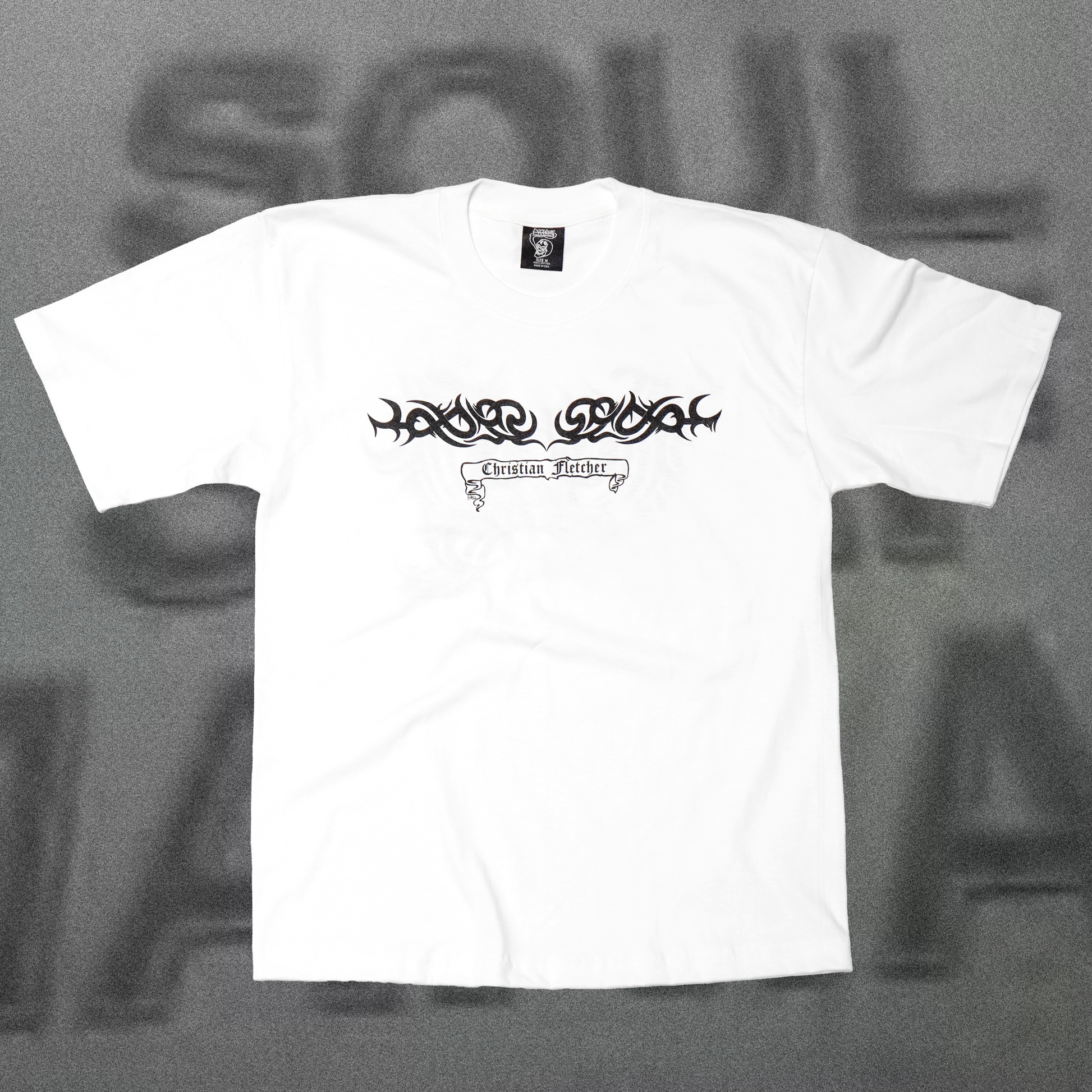Tribal Wings T - White
