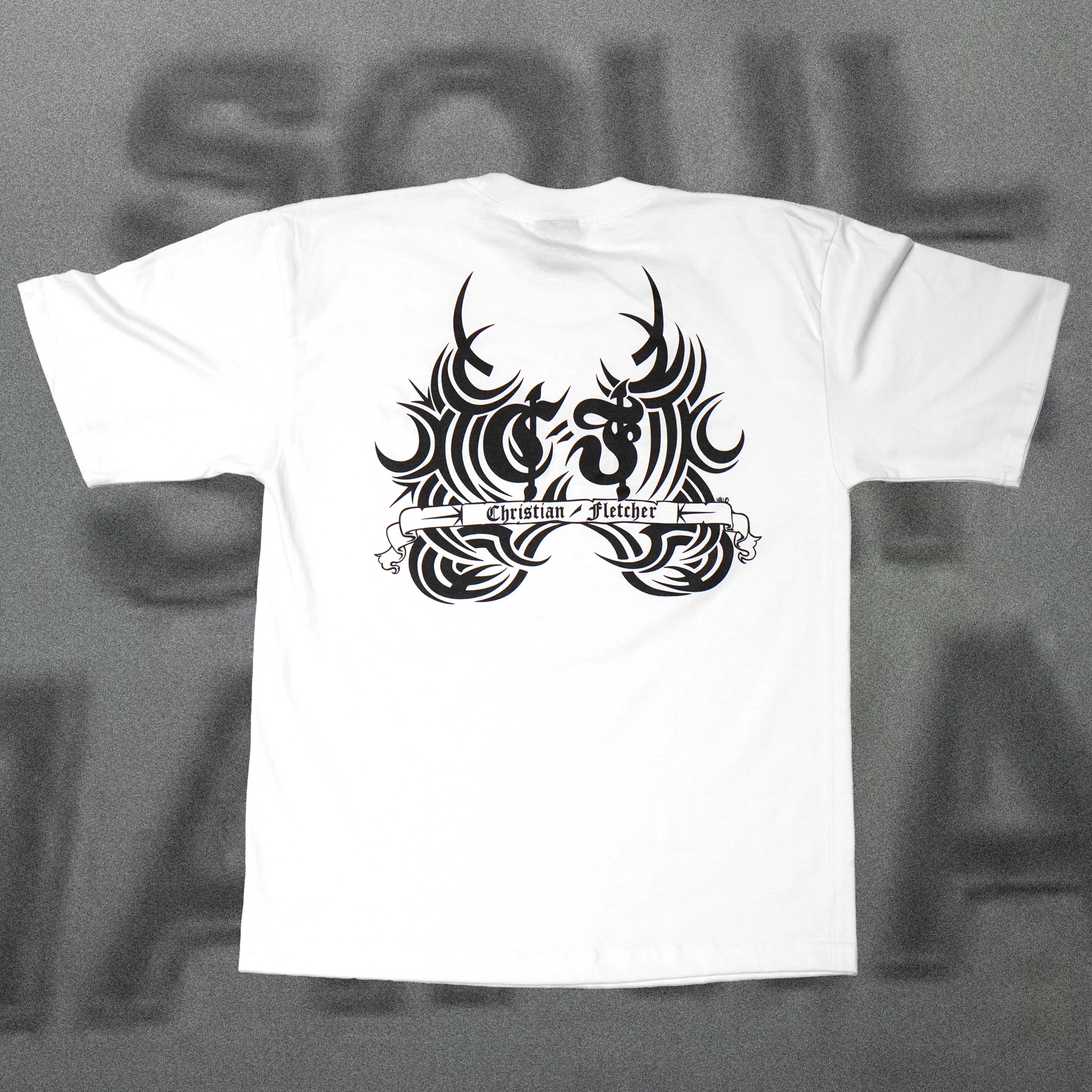 Tribal Wings T - White