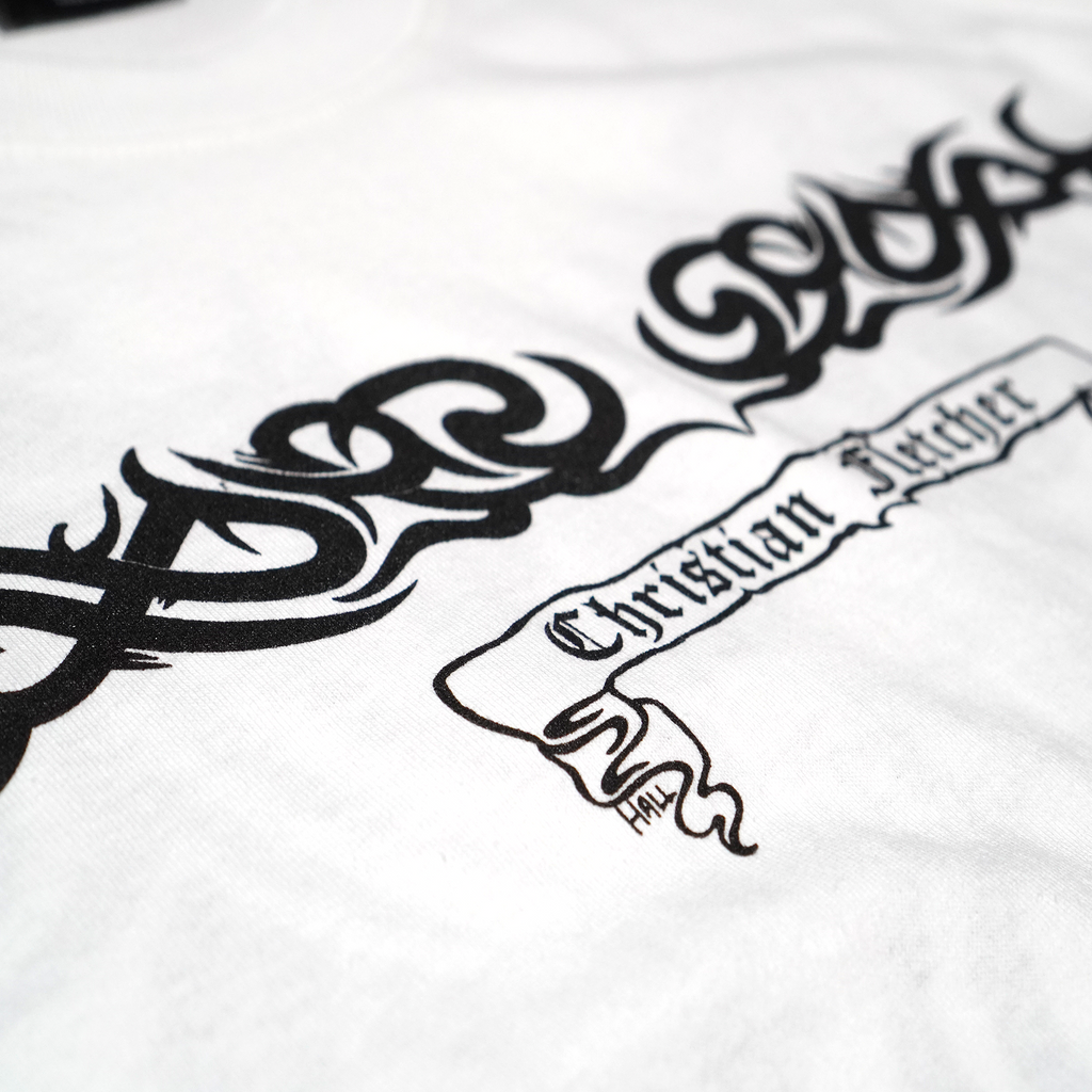 Tribal Wings T - White
